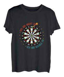 Herren 40. Geburtstag Männer Herren Väter Dart Spieler Darten Fun T-Shirt