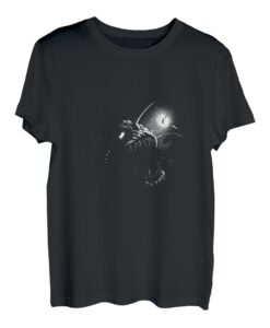 Herren Angelenthusiasten: Aggressiver Fisch am Haken beim Angeln T-Shirt