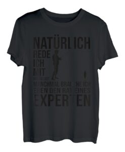 Herren Angelmode: Ich bin ein Experte im Angeln Angler T-Shirt