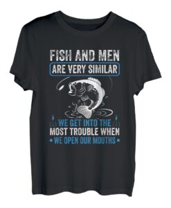 Herren Angeln Lustiges Angler Fishing T-Shirt