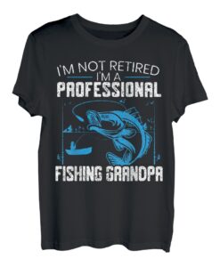 Herren Angeln Opa Angler liebt Angeln T-Shirt
