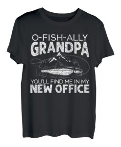 Herren Angeln Opa liebt Angeln Fischer T-Shirt