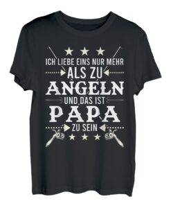 Herren Angler Angler Papa Geschenk T-Shirt