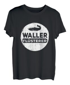 Herren Angler & Fischer Spruch lustig - WALLER angeln Männer angel T-Shirt