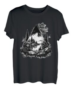 Herren Angler in der Natur ein echten Hingucker T-Shirt