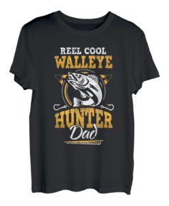 Herren Angler Papa Fischer Fischen & Zanderangeln T-Shirt