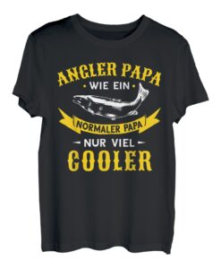 Herren Angler Papa Spruch Lustig Vater Vatertag Geburtstag Geschenk T-Shirt
