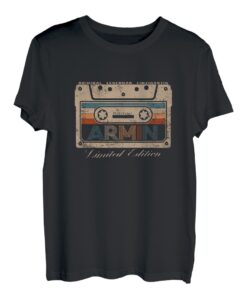 Herren Armin Limited Edition Retro Kassette T-Shirt