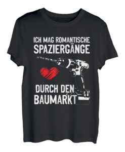 Herren Baumarkt Vater Handwerker Klempner Werkzeug T-Shirt