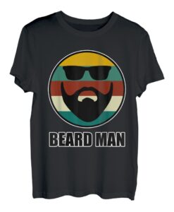 Herren Beard Man für Männer und Väter - Bart T-Shirt
