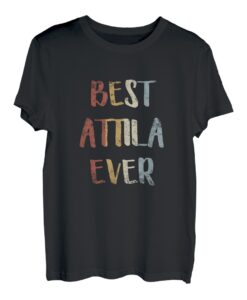 Herren Best Attila Ever Retro Vintage Vornamen Geschenk T-Shirt