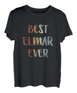 Herren Best Elmar Ever Retro Vintage Vornamen Geschenk T-Shirt