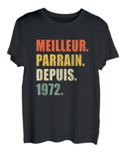 Herren Best Paten seit 1972 Geschenk Geburtstag Mädchen T-Shirt