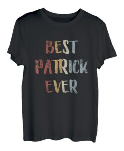 Herren Best Patrick Ever Retro Vintage Vornamen Geschenk T-Shirt