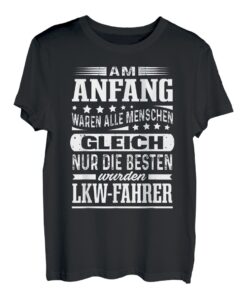 Herren Bester LKW-Fahrer Fernfahrer Trucker LKW T-Shirt