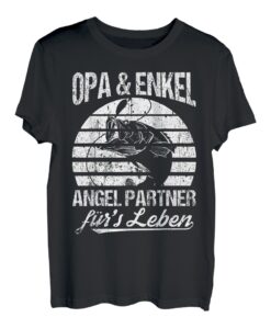 Herren Bester Opa Angeln Angler Anglerfan Fischer Fischen T-Shirt
