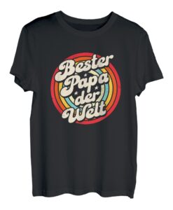 Herren Bester Papa der Welt Auszeichnung Vater zum Vatertag T-Shirt