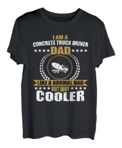 Herren Beton-LKW-Fahrer Papa Baustelle für Herren T-Shirt