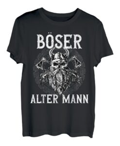 Herren Böser alter Mann | Nordmänner | Wikinger T-Shirt
