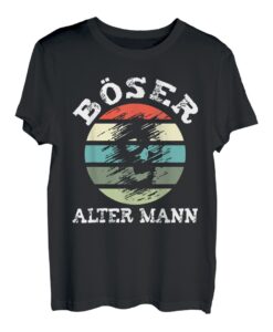 Herren Böser alter Mann T-Shirt