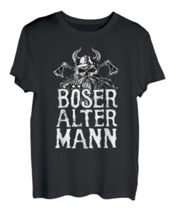 Herren Böser alter Mann - Vatertag motiv für Männer T-Shirt