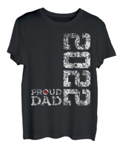 Herren COOL VATERTAG PAPA PROUD DAD 2022 T-Shirt