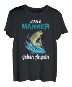 Herren Coole Männer gehen Angeln Männer & Herren Angler Fischer T-Shirt