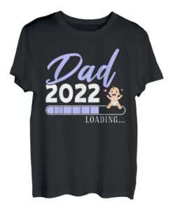 Herren Dad 2022 Loading - Werdender Vater Baby Papa - Herren T-Shirt