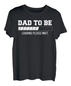 Herren Dad To Be Loading 2021 Geschenk Vatertag Vater Papa Papi T-Shirt