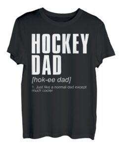 Herren Definition Eishockey Papa Eishockey Vater Trainer Coach Fun T-Shirt