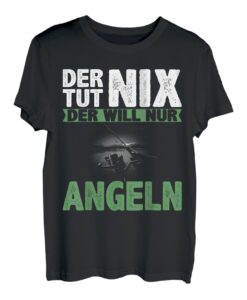 Herren Der tut nix der will nur angeln | Angler Angeln T-Shirt