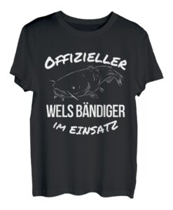 Herren Design für Angler: Leidenschaftliches Wels-Angeln T-Shirt