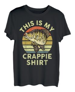 Herren Dieses My Crappie-Shirt Reel Cool Papa Bass Dad Lustiges Angeln T-Shirt