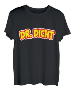 Herren Dr Dicht Party Alkohol Spruch Party Saufen T-Shirt