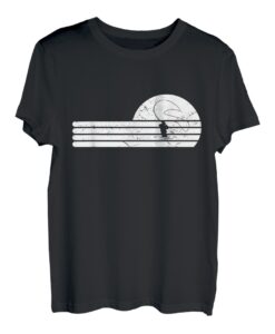 Herren Einfarbiger Fischer T-Shirt