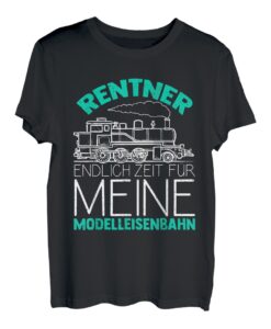 Herren Eisenbahner Spruch Lokführer Zugführer Zug Bahn Beruf T-Shirt