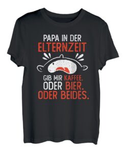Herren Elternzeit Vater Bester Papa Elternzeit T-Shirt