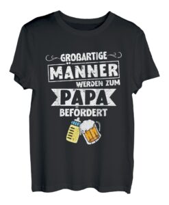 Herren Erster Vatertag Vatertagsgeschenk Werdender Papa 1 Vatertag T-Shirt