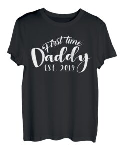 Herren erstes Mal werdender Vater Geschenk - Tshirt 2019