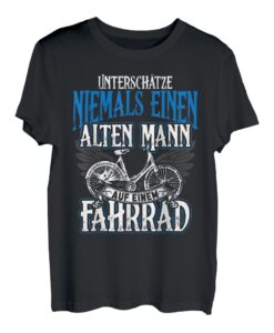 Herren Fahrrad Geschenk Fahrradfahrer Männer Opa Vater Radfahrer T-Shirt