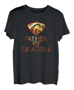 Herren Father of Dragons Lustige Vatertag Geschenk für Vater Herren T-Shirt