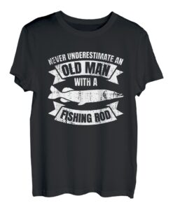 Herren Fischer Opa Fischer Angeln Vatertag T-Shirt