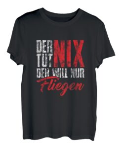 Herren Fliegen Pilot Flughafen Flugzeug Flugbegleiter Flug Geschenk T-Shirt