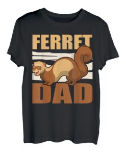 Herren "Frettchen" Haustier Vater Frettchen Tier T-Shirt