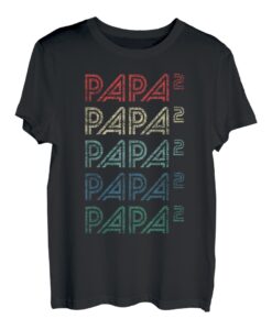 Herren Für Papa zur Geburt, zweites Kind, Papa hoch 2 T-Shirt