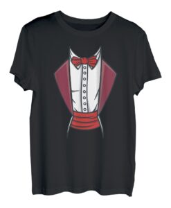 Herren Gentleman Anzug mit einer Fliege lustiges Motiv für Männer T-Shirt