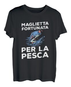 Herren Geschenk Angeln T-Shirt Glück Angeln Für Fischer T-Shirt