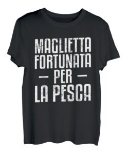Herren Geschenk Angeln T-Shirt Glück Angeln Für Fischer T-Shirt