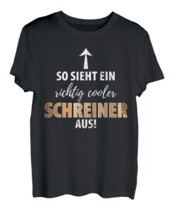 Herren Geschenk für Tischler, Schreiner und Holz-Handwerk T-Shirt