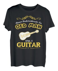 Herren Gitarre T-Shirt Musiker Geschenkidee für Gitarristen